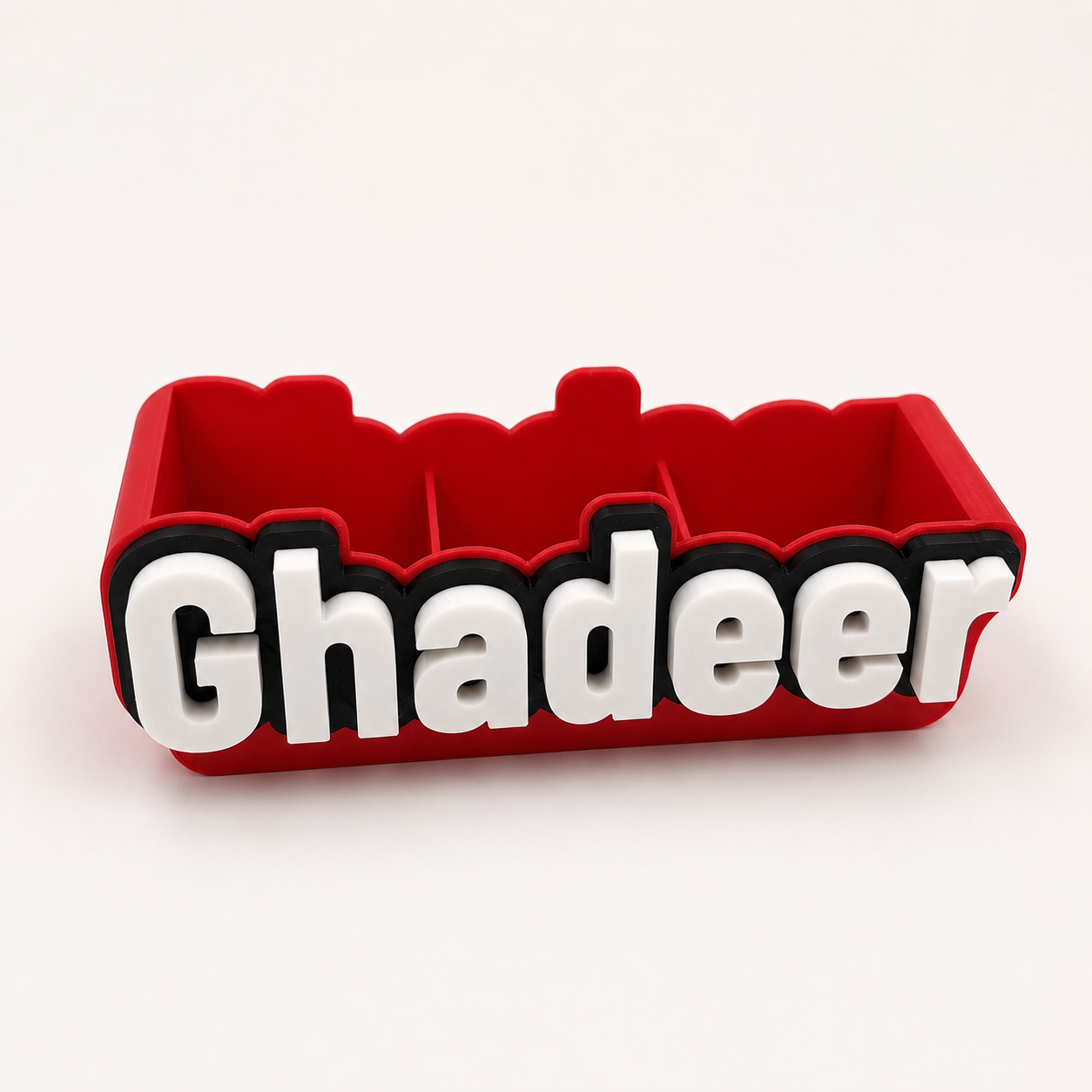 Name 3D Printed Desk Organizer
