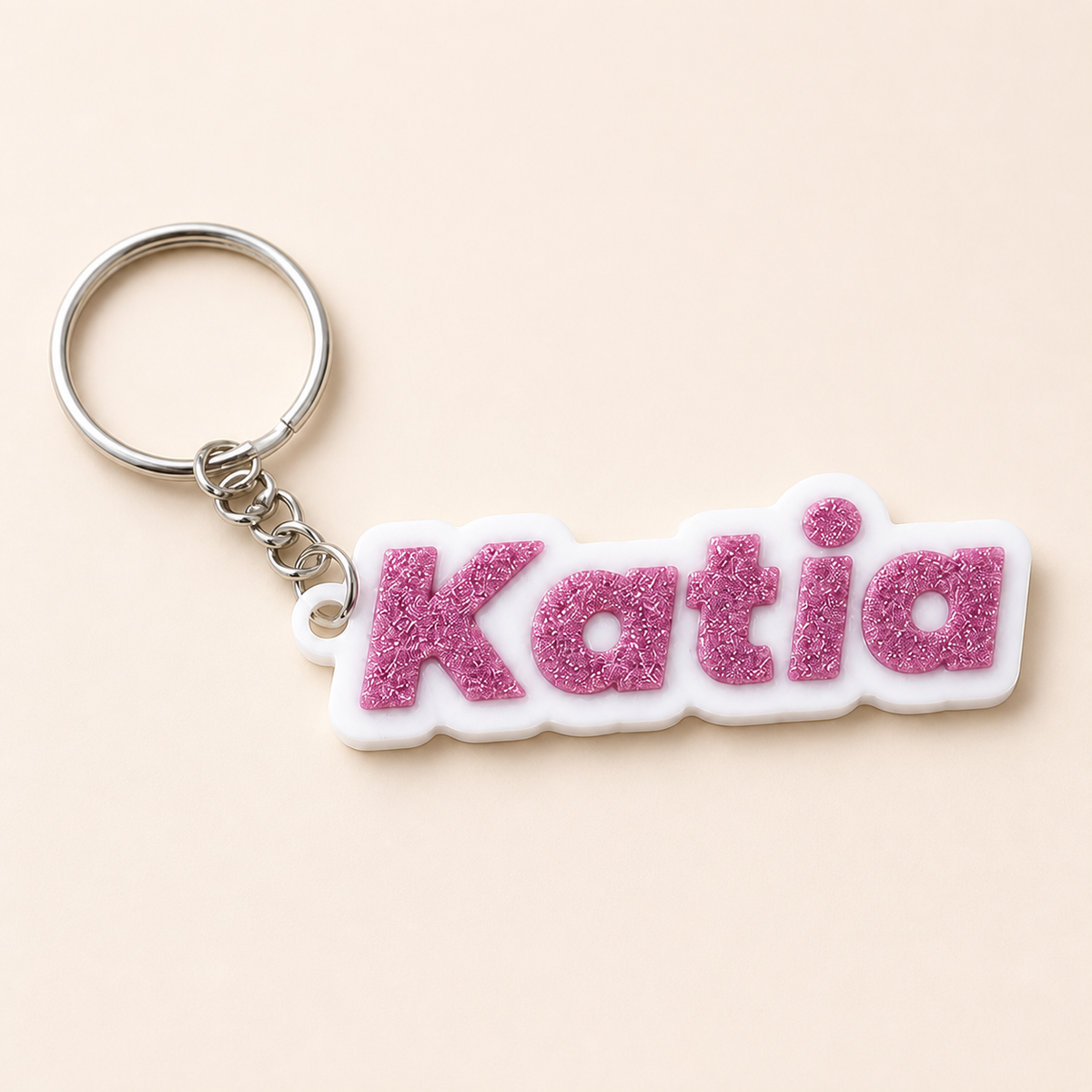 Name 3D Printed Keychain
