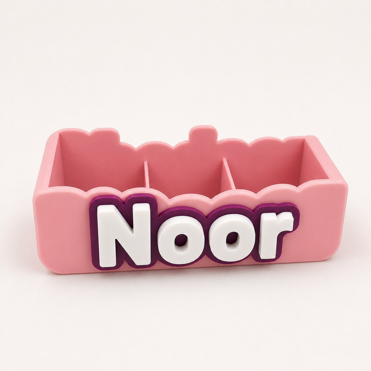 Name 3D Printed Desk Organizer