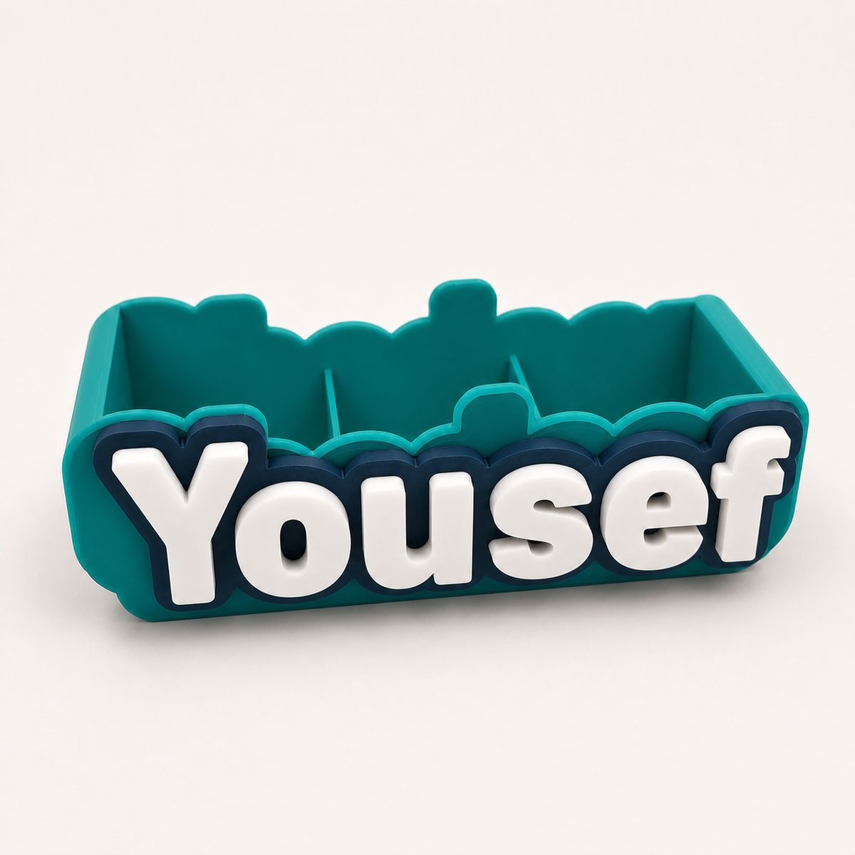 Name 3D Printed Desk Organizer