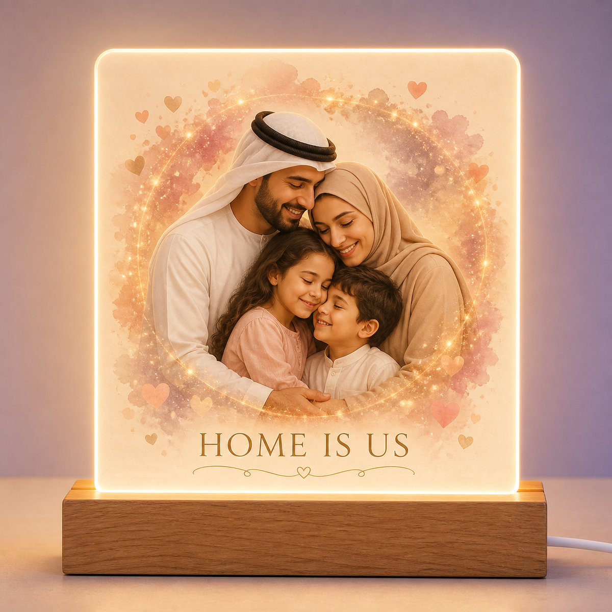 LED Acrylic Photo Frames