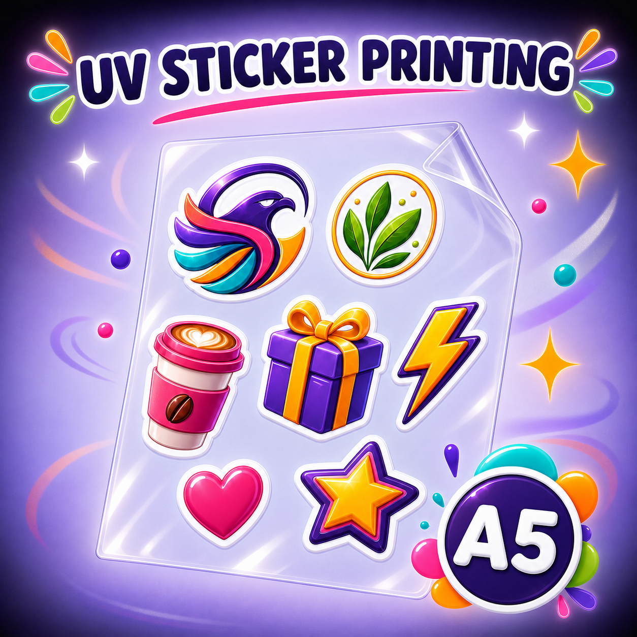 UV DTF Stickers