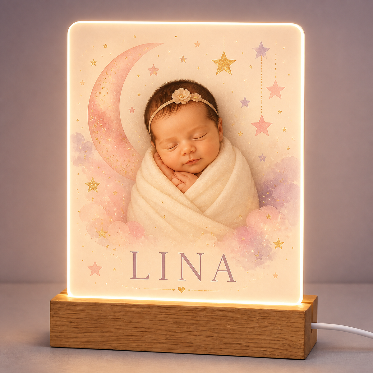 LED Acrylic Photo Frames