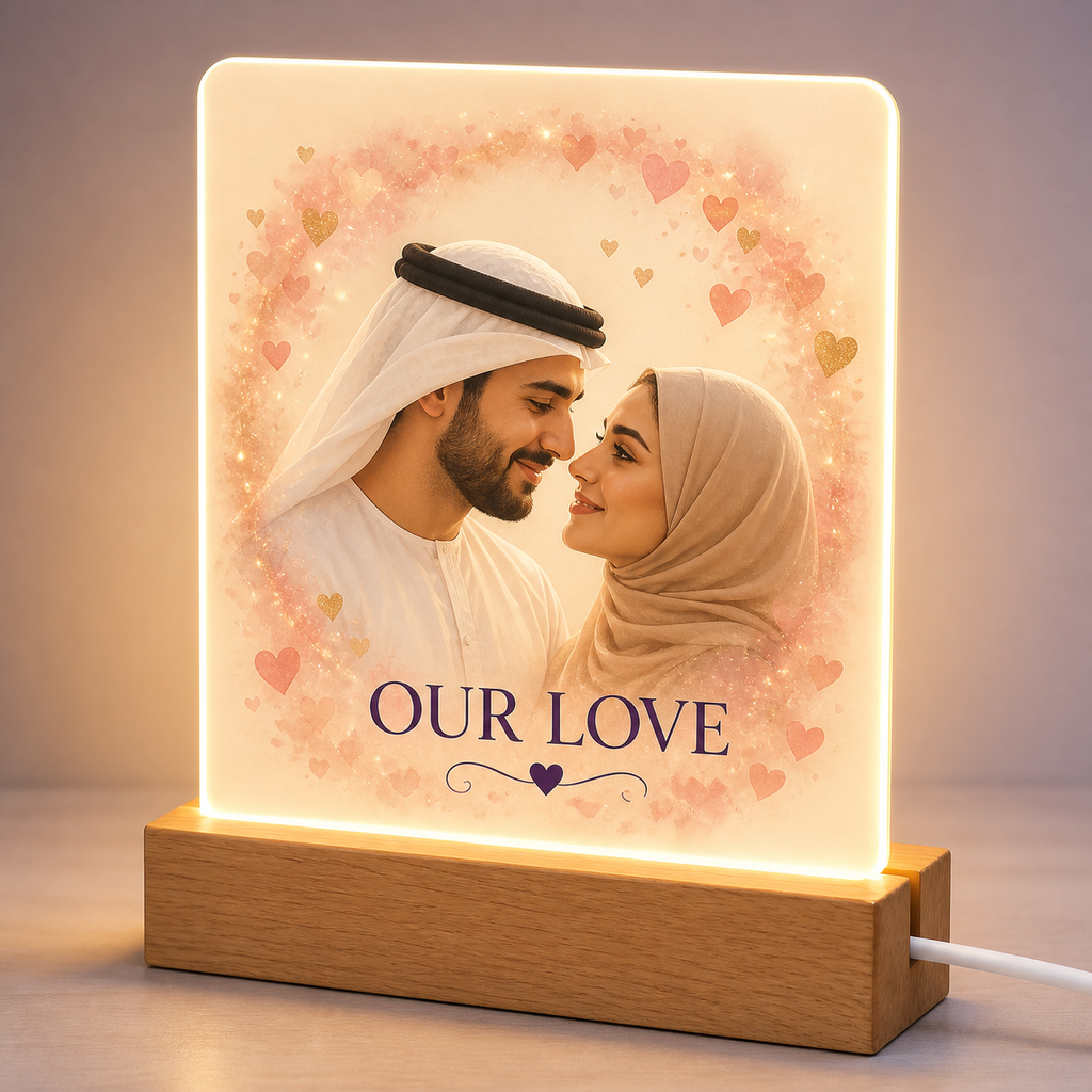 LED Acrylic Photo Frames