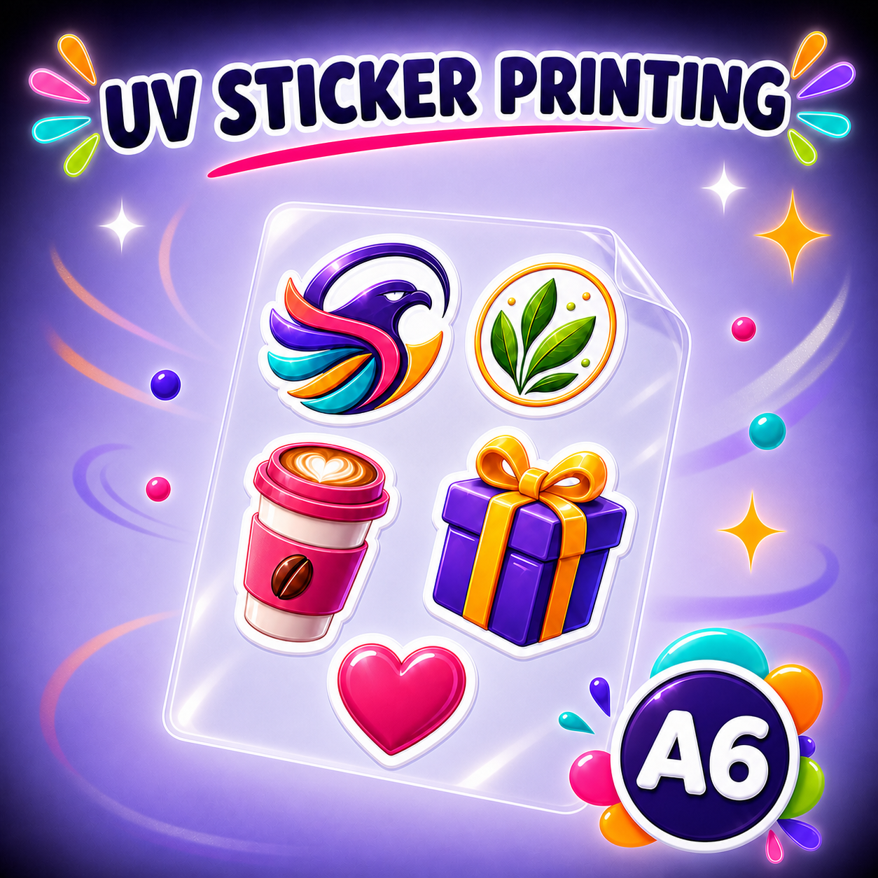 UV DTF Stickers